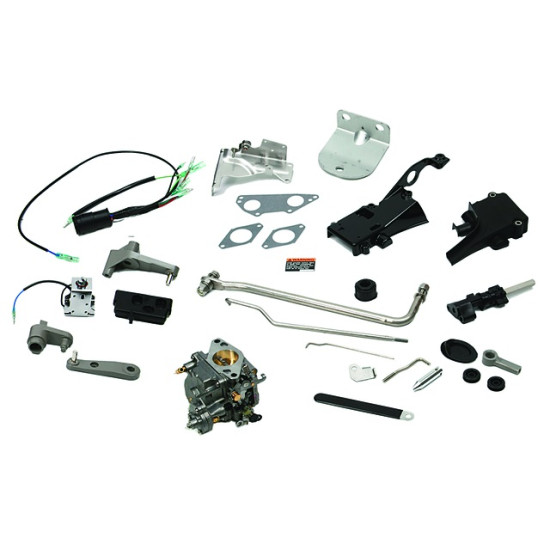 Kit de conversion de commande à distance MERCURY 15Cv 4Temps Carburateur 880095A11 PIECESBATEAUX.COM