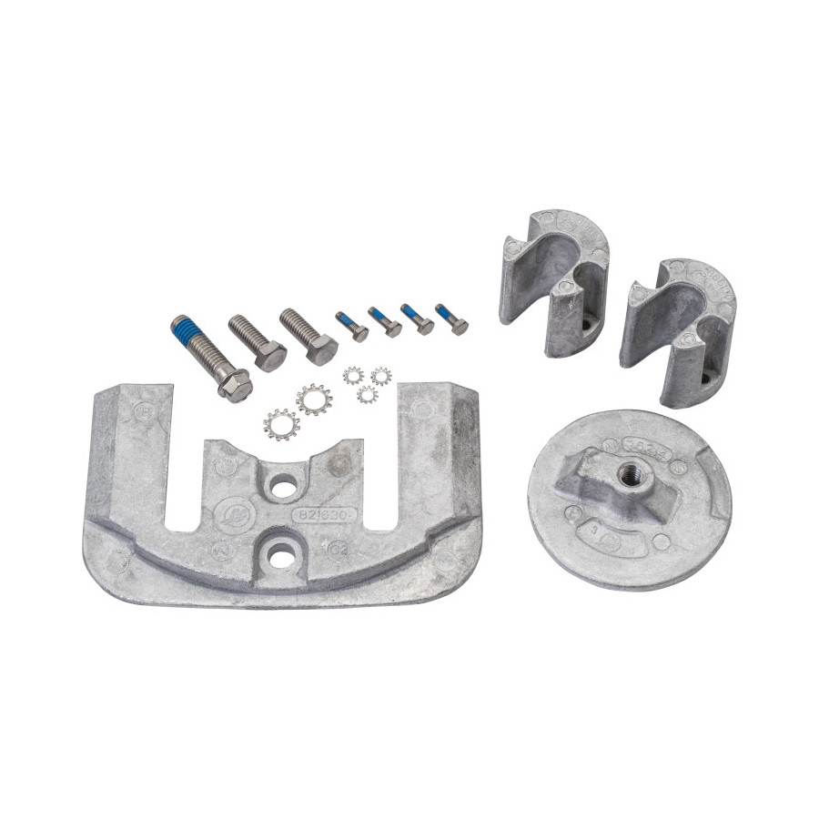 Aluminiumanodensatz MERCRUISER für BRAVO 2- und 3-Getriebe 888761Q03 PIECESBATEAUX.COM