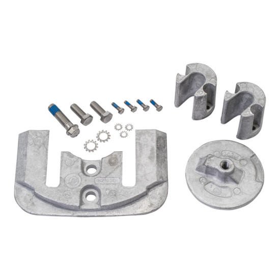 Aluminiumanodensatz MERCRUISER für BRAVO 2- und 3-Getriebe 888761Q03 PIECESBATEAUX.COM