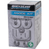 Kit anodi in alluminio MERCRUISER per piede BRAVO 3 (2003 e +) 888761Q04 PIECESBATEAUX.COM