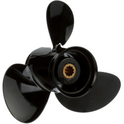 Elica 3 pale BLACK MAX MERCURY TOHATSU 25 a 30Cv QA2190R--896890A10 PIECESBATEAUX.COM