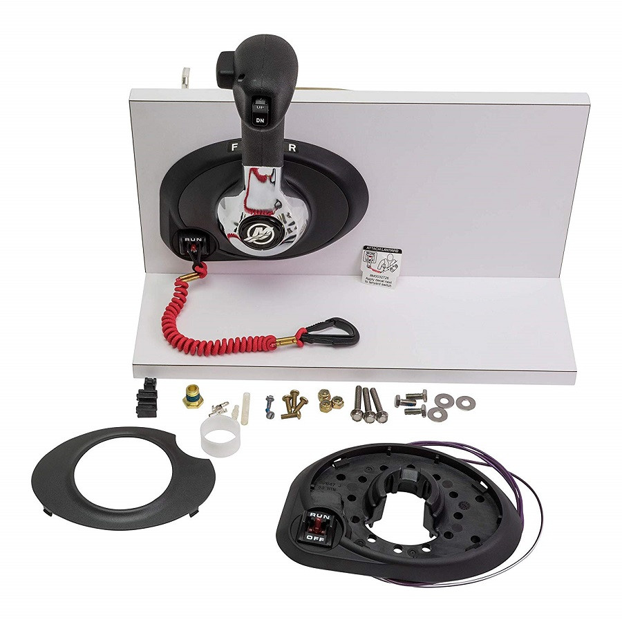 Scatola di comando laterale MERCURY cromata 8M0030550 PIECESBATEAUX.COM