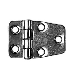Bisagra asimétrica de acero inoxidable 97x40x2 13833 PIECESBATEAUX.COM