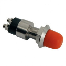 Interruptor pulsador estanco de 12 V en 30 A (cristal rojo) 000652--EURO PIECESBATEAUX.COM