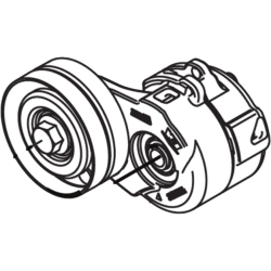 Tensor de correa MERCRUISER CMD QSD 2.0 8M0077553 PIECESBATEAUX.COM