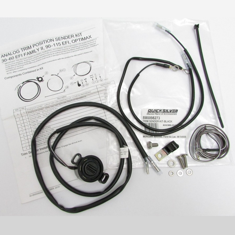 Sensore di assetto MERCURY MARINER 70 a 250Cv Sx 8M0098273 PIECESBATEAUX.COM