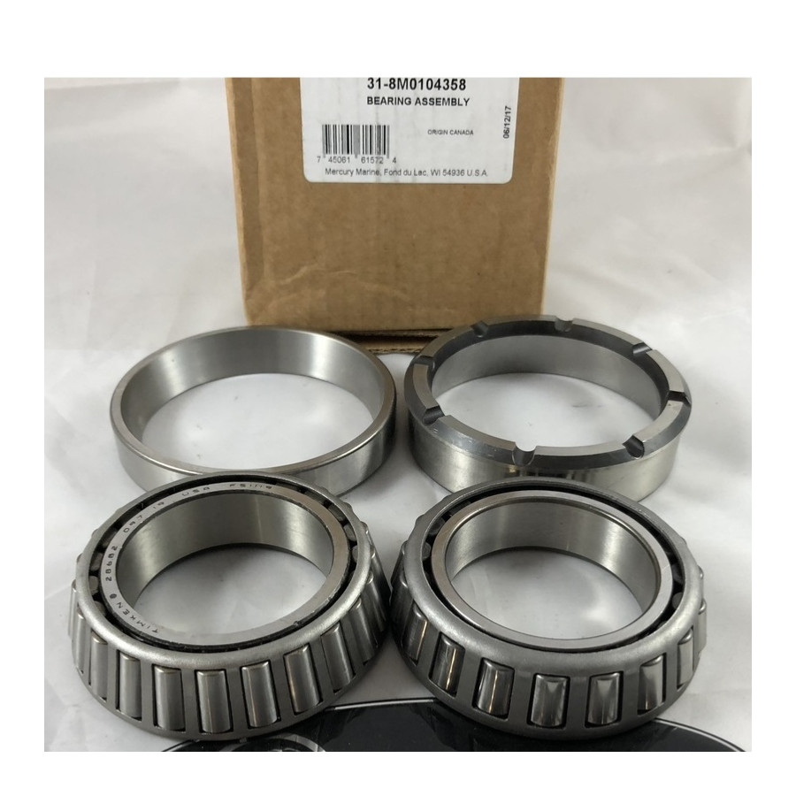 MERCRUISER BRAVO gearcase head bearings 8M0104358 PIECESBATEAUX.COM