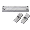 Kit Anodes Aluminium MERCURY pour 30 à 125Cv 8M0107546--8M0107547 PIECESBATEAUX.COM