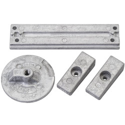 Kit de ánodos de aluminio para Mercury Verado L4 y Optimax V6 MER-KIT6--ANOA4406 PIECESBATEAUX.COM