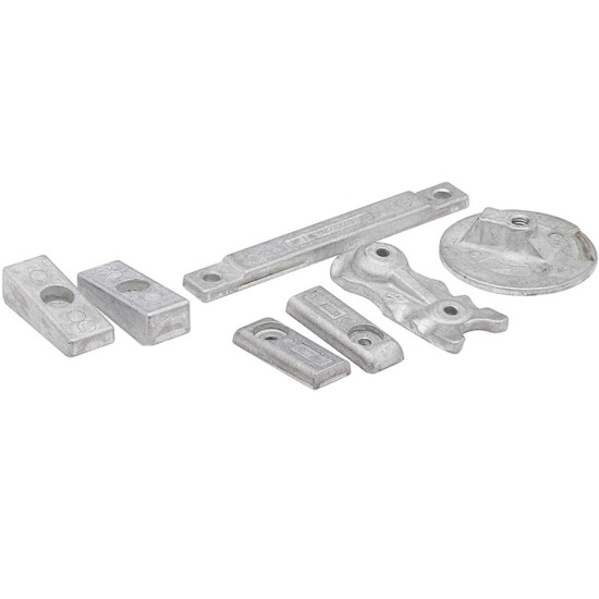Kit de ánodos de aluminio MERCURY para VERADO 350 8M0116589--8M0116590 PIECESBATEAUX.COM