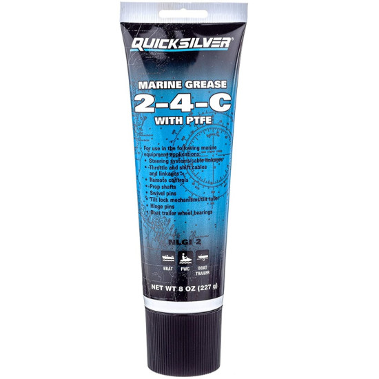 Grasso 2-4-C QUICKSILVER con Teflon (Tubo 227G) 8M0208465 PIECESBATEAUX.COM