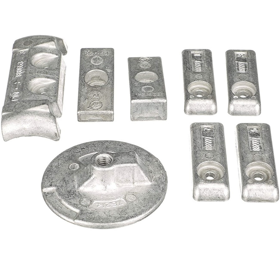 Kit de ánodos de aluminio MERCURY VERADO L6 de 200 a 300 CV RECKITMVERADO6AL PIECESBATEAUX.COM