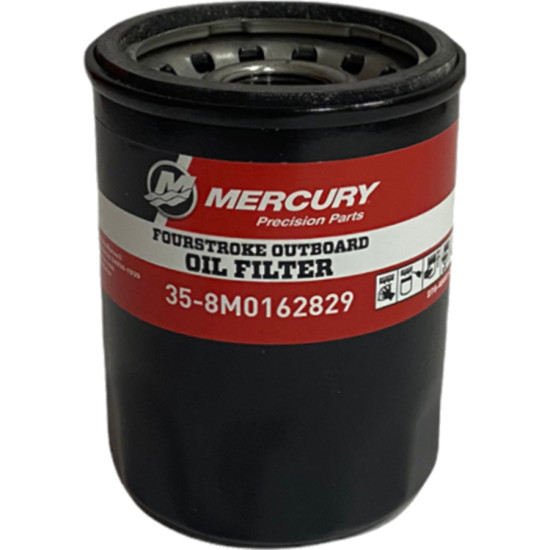 Filtro de aceite MERCURY 25 a 115 CV 4-Tiempos 8M0162830 PIECESBATEAUX.COM