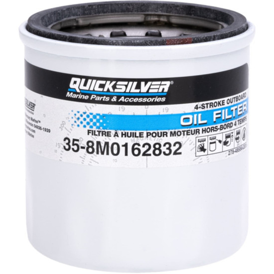 Filtro olio MERCURY TOHATSU YAMAHA 8-140 CV 4 Tempi 8M0162832 PIECESBATEAUX.COM