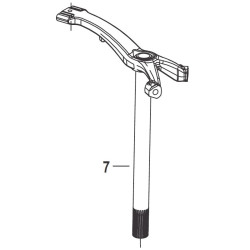 Tube de pivot MERCURY 75-115 EFI 2.1L (2014 et +) 8M0164961 PIECESBATEAUX.COM