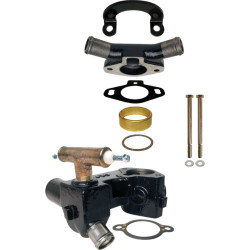Alojamiento del termostato para MERCRUISER V8 7.4L y 8.2L 90736A24 PIECESBATEAUX.COM