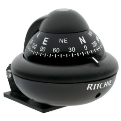 Brújula de navegación RITCHIE SPORT X-10 NEGRA RITX-10 PIECESBATEAUX.COM