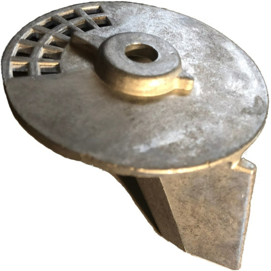 Ánodo de deriva de zinc SUZUKI y JOHNSON-EVINRUDE 20-30 CV (diámetro 70 mm) ANO598 PIECESBATEAUX.COM