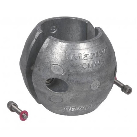 Anode Zink Welle ø innen 45 mm ANO845--NOX015 PIECESBATEAUX.COM