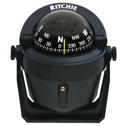 Bussola di rotta RITCHIE EXPLORER B-51 NERO 70 mm RITB-51 PIECESBATEAUX.COM