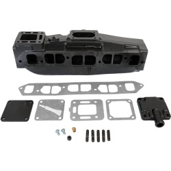 Colector MERCRUISER y OMC 2.5L y 3.0L (1983-89) BARRMC-1-95862 PIECESBATEAUX.COM