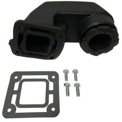 Gomito scarico OMC 3.0L 4 cilindri BARROMC-20-910380 PIECESBATEAUX.COM
