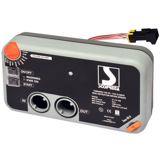 Elektrischer Luftkompressor für Boote 1000 l/min TURBOMAX GS20009--BRA6130022 PIECESBATEAUX.COM
