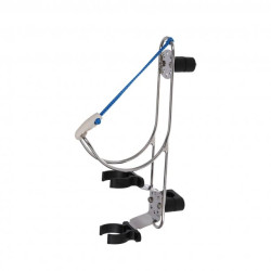 Supporto in acciaio inox per boa a ferro di cavallo o boa a corona + fiamma BU500103 PIECESBATEAUX.COM