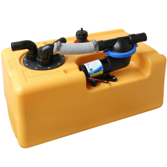 Depósito de aguas negras horizontal de 53 l (con bomba) SE4606 PIECESBATEAUX.COM