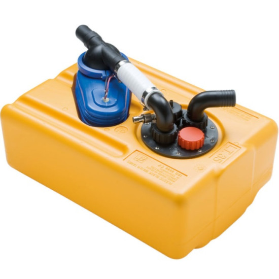 Serbatoio acque nere orizzontale 48L (con pompa) SE4602 PIECESBATEAUX.COM