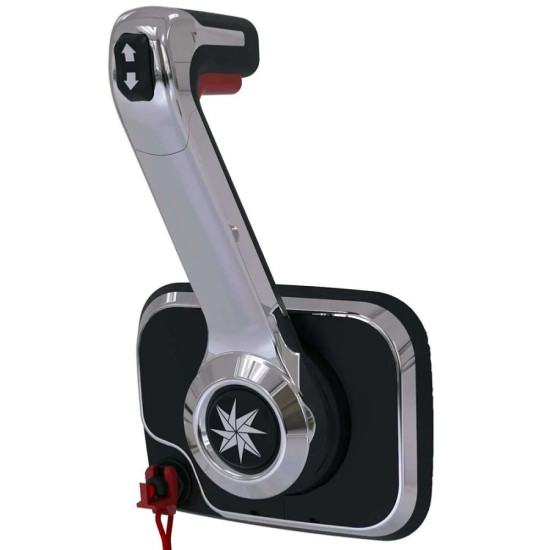 Controllo laterale Xtreme (con trim e interruttore) CROMO CHX8051P--PROX PIECESBATEAUX.COM
