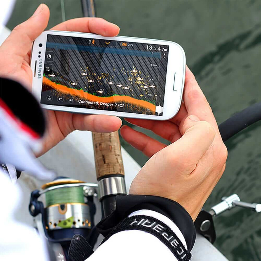 Sondeur sans fil WIFI DEEPER PRO DE-FLDP11 PIECESBATEAUX.COM