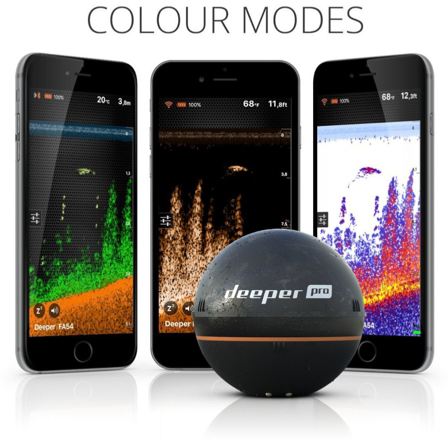 Sondeur sans fil WIFI DEEPER PRO DE-FLDP11 PIECESBATEAUX.COM