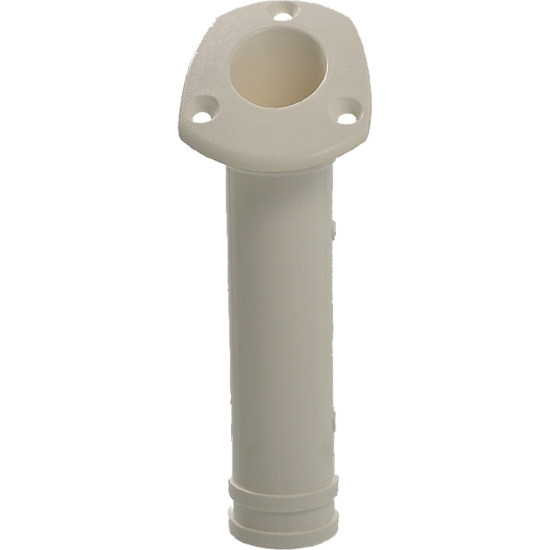 Porte Canne Plastique à Encastrer Blanc EA-C12700 PIECESBATEAUX.COM