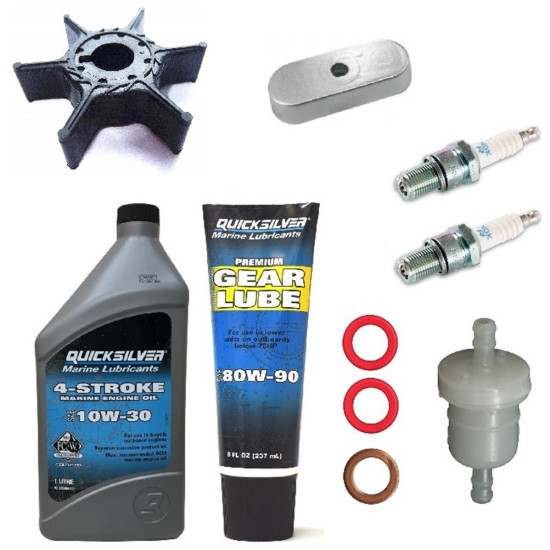 Revizione kit YAMAHA F6A, F6B, F6D e F8C, F8F 4-Tempi (2000 e +) F6AB PIECESBATEAUX.COM