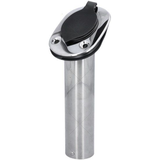Portabastones 60° empotrable de acero inoxidable 40251424 PIECESBATEAUX.COM