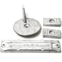 Kit anodi in alluminio HONDA BF75 a BF130 ANOA7701 PIECESBATEAUX.COM