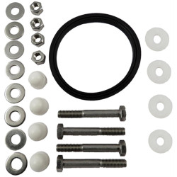 Kit di fissaggio per il supporto JABSCO 29047-0000 per WC manuale JAB29047-0000 PIECESBATEAUX.COM