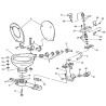 Set coperchio pompa JABSCO 29094-3000 per WC manuale JAB29094-3000 PIECESBATEAUX.COM