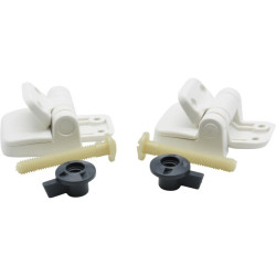 Set di cerniere per coperchio WC JABSCO Regular JAB29098-2000 PIECESBATEAUX.COM