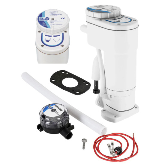 Kit de conversión vertical JABSCO 29200-0120 para inodoro manual «Twist'n'lock» 12 V JAB29200-0120 PIECESBATEAUX.COM