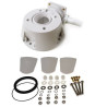 Set base in plastica JABSCO 37004-1000 per WC JAB37004-1000 PIECESBATEAUX.COM