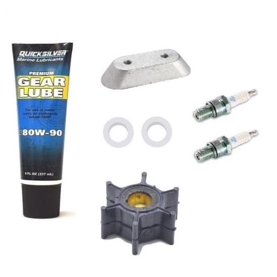 Revizione kit JOHNSON-EVINRUDE 4 a 8Cv 2-Tempi (1981 a 1999) JE2T4-8 PIECESBATEAUX.COM