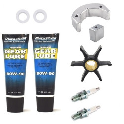 Revizione kit JOHNSON-EVINRUDE 40, 50 e 60Cv 2 cilindri (fino al 1985) JE2T40-60 PIECESBATEAUX.COM