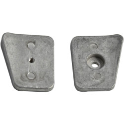 Placas de ánodos de zinc para JOHNSON EVINRUDE 20-35 CV ANO303 PIECESBATEAUX.COM