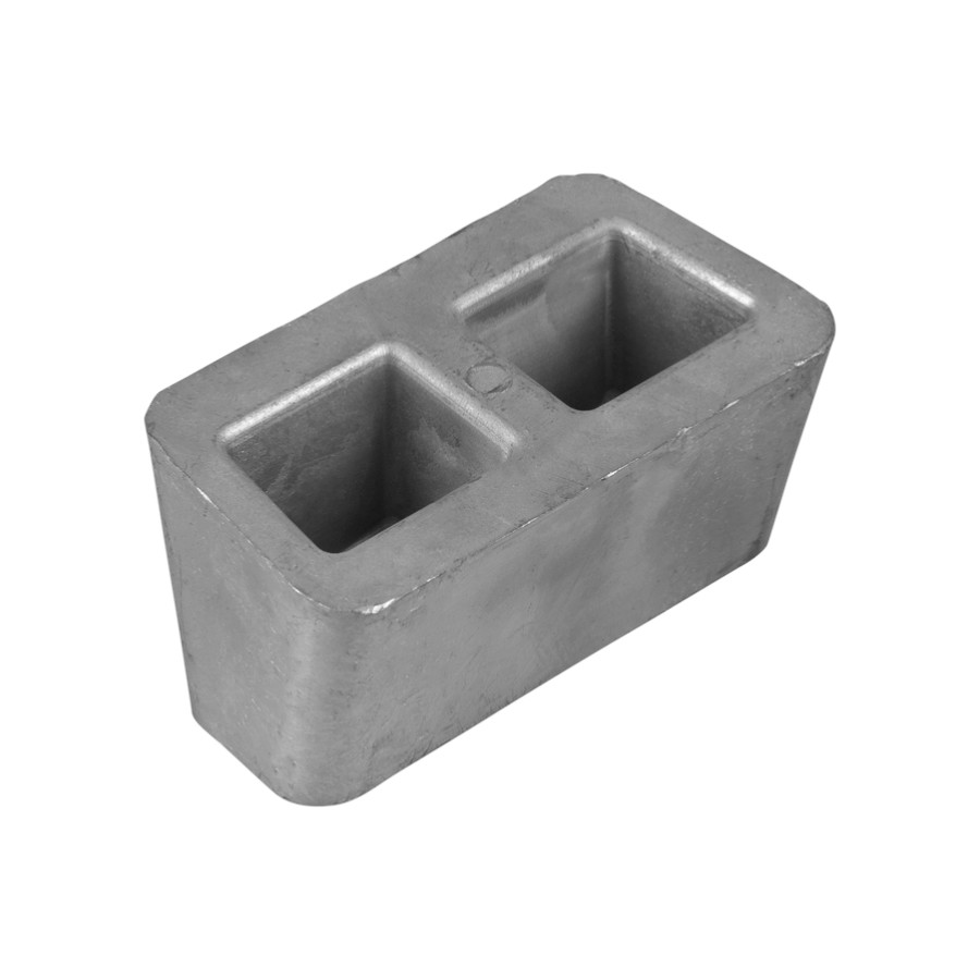 Ánodo bajo platina, pies OMC COBRA 1990/94 JEO018--ANO312 PIECESBATEAUX.COM
