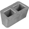 Ánodo bajo platina, pies OMC COBRA 1990/94 JEO018--ANO312 PIECESBATEAUX.COM