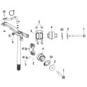 Upper silent block kit MERCURY 75-115 EFI KIT8M0056774 PIECESBATEAUX.COM