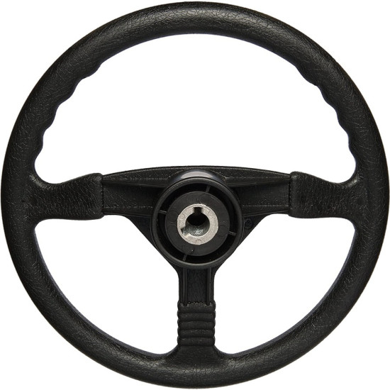 Teleflex steering wheel, PVC champion, black, 340 mm diameter LUISW59291 PIECESBATEAUX.COM
