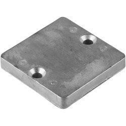 Anodo Piastra Zinco MERCRUISER 64x64x10 MER003--ANO1701 PIECESBATEAUX.COM